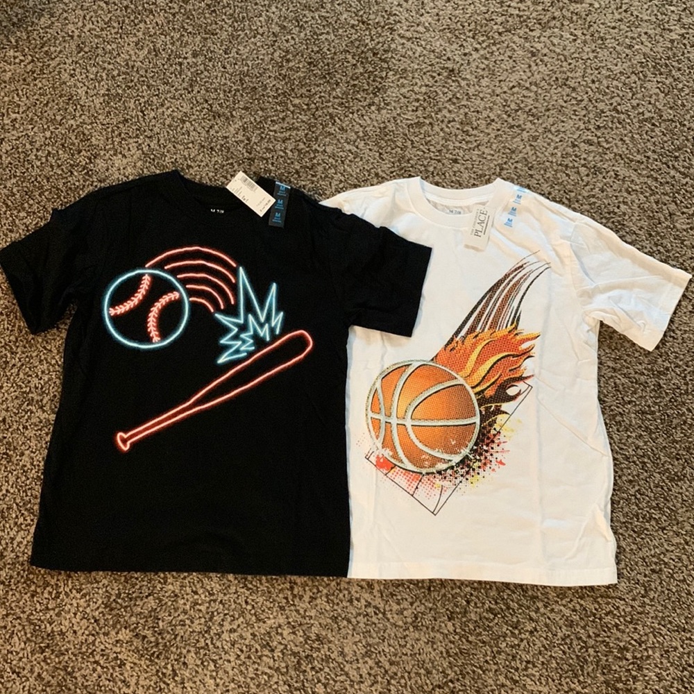 NWT Children’s Place TWO t-shirts.